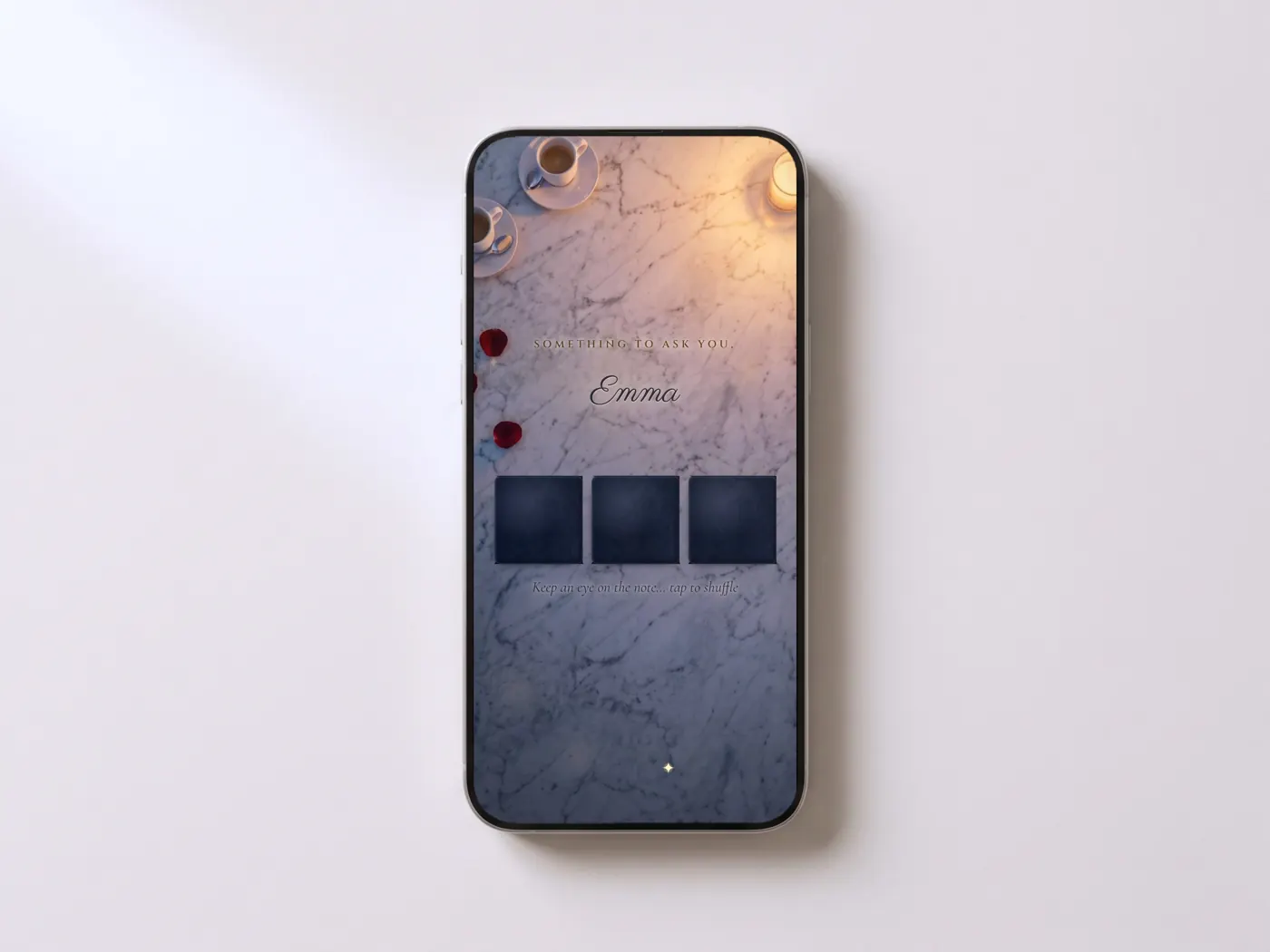The Question: animated digital letter