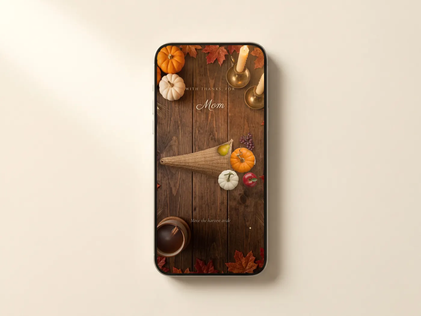 Thankful for You: animated digital letter
